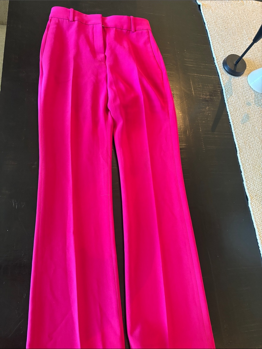 Babaton Hot Pink Straight Leg Dress Pants